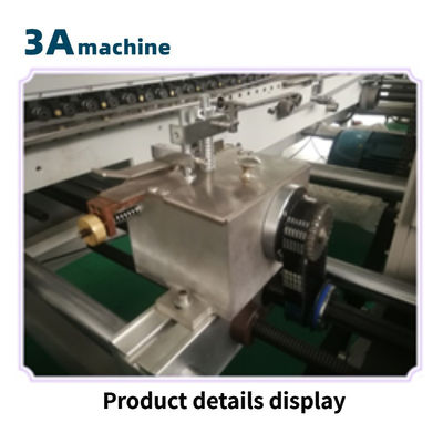Material de papel 2 3 capas corrugado 1100 JGKW Caja haciendo carpeta máquina de pegamento