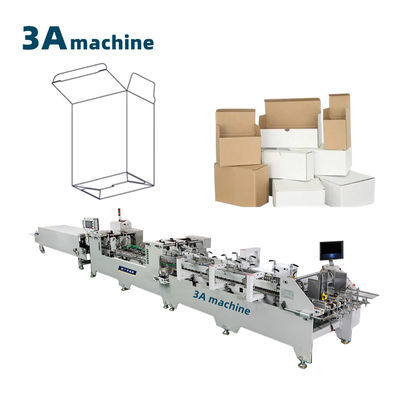 1100 JGKW Caja de cartón/carpeta de caja corrugada Gluer con pre-plegado y unión de pegamento