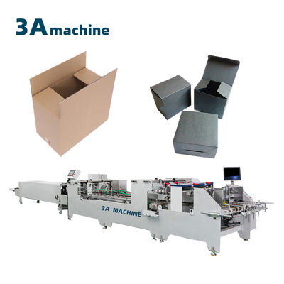 Tipo de embalaje Máquina de pegamento de fusión en caliente para cajas/cajas corrugadas con doble bloqueo en el fondo