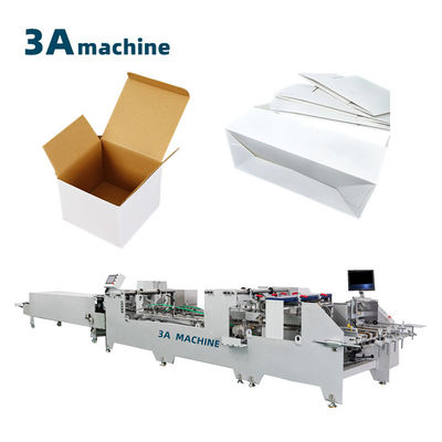 1300-JGKW Caja de cartón/caja ondulada Máquina automática de cajas mini con doble candado