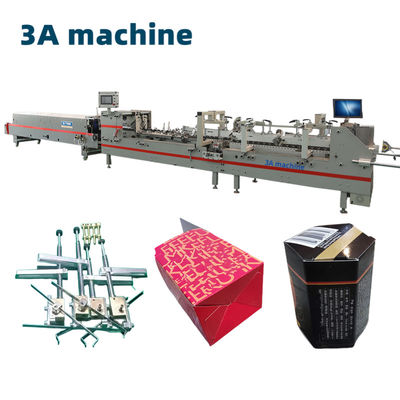 GS110 Máquina de pegado de pegamento para SHH800AG-2 pegado automático de fondo semiautomático de caja