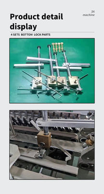 GS110 Máquina de pegado de pegamento para SHH800AG-2 pegado automático de fondo semiautomático de caja