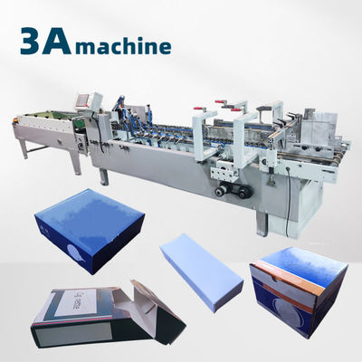 Máquina de pegado automática plegable 3ACQ**580E para pegamento lateral en maquinaria