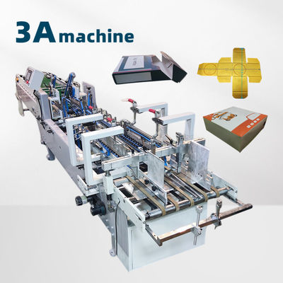 Control PLC 3ACQ**580E Máquina de pegamento de carpetas totalmente automática para la fabricación de cajas de alta velocidad