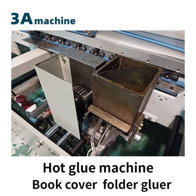 CQT-800BS Máquina automática de cubierta de libros, presentación de carpetas, máquina de pegamento para cajas pequeñas