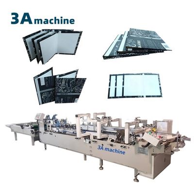 Caja desplegada tamaño mínimo 150 mm CQT-800BS Máquina de pegado lateral automático de la cubierta del libro