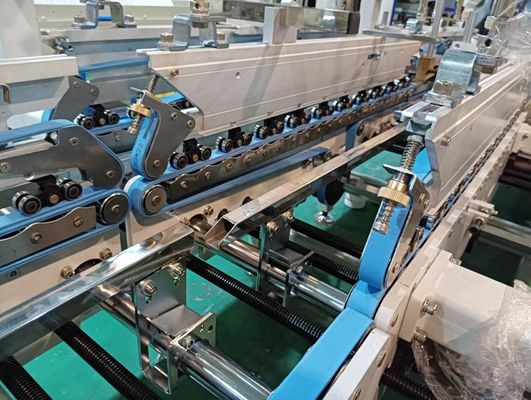 Tipo mejorado de PLC controlado automático de bloqueo de fondo de carpeta de pegamento para cajas de papel
