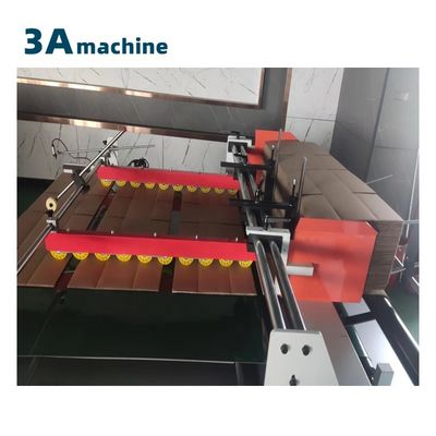 CQT-1800JGKW Prensa de cartón ondulado semiautomática de carpeta de pegamento 2360*2300*1250 mm