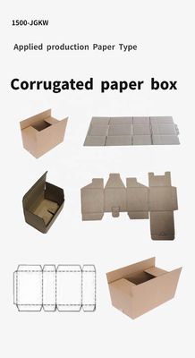 Máquina de corrugado computarizada CQT2400 Pegamento semiautomático de carpetas para cajas corrugadas