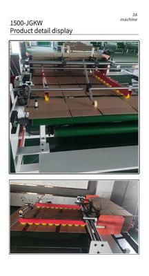 Máquina de corrugado computarizada CQT2400 Pegamento semiautomático de carpetas para cajas corrugadas