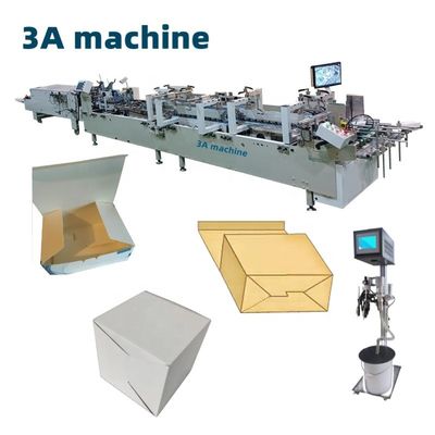 Máquina automática de pegado de láminas CQT-900 Tipo mejorado con pegamento frío soluble en agua