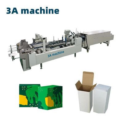 Máquina automática de pegamento de carpetas para cartón y cajas onduladas de alta velocidad de 250 m/min