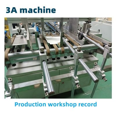 3.5m*1.1m*1.4m CQT-800 Máquina para plegar y pegar cajas en línea recta