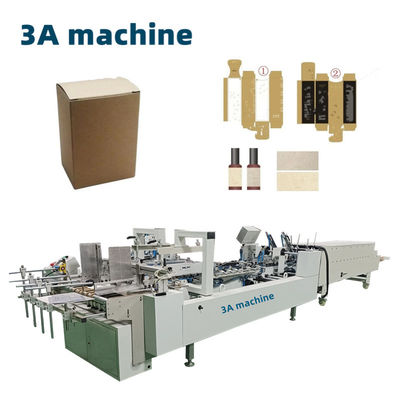 200g-650g Papel de cartón CQT 800 Caja corrugada Máquina de pegado para talleres de reparación de maquinaria