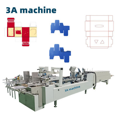 200g-650g Papel de cartón CQT 800 Caja corrugada Máquina de pegado para talleres de reparación de maquinaria