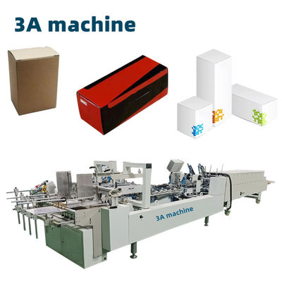 CQT 800 Cartón/caja recta corrugada ZH-700XG Máquina automática de pegamento de carpetas