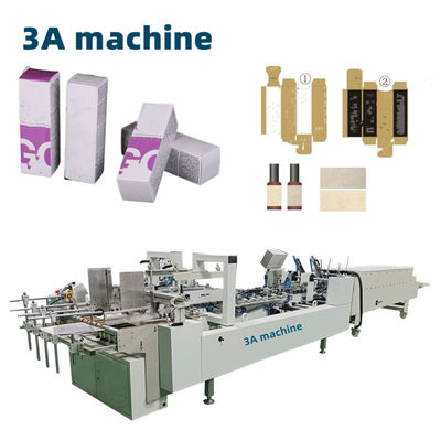 CQT 800 Máquina de plegado y pegado de cajas de cartón/cajas de línea recta onduladas con característica