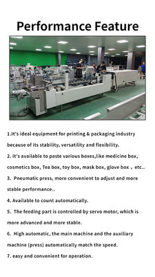 CQT 800 Caja de cartón/caja corrugada de línea recta de carpeta semi-automática
