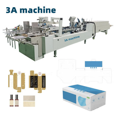 CQT 800 Máquina automática de pegado para cajas de cartón/cajas onduladas en talleres de reparación de máquinas