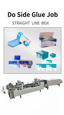 CQT 800 Máquina automática de pegado para cajas de cartón/cajas onduladas en talleres de reparación de máquinas