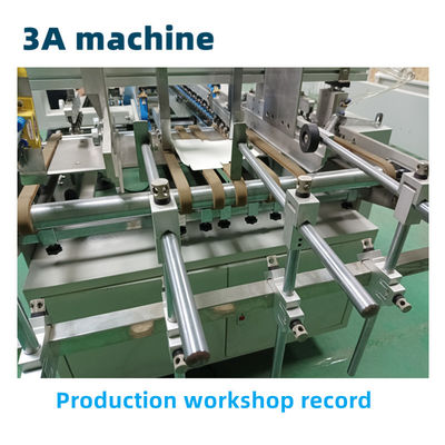 Caja de embalaje automática de papel de aluminio y papel de estaño máquina de pegado CQT-800