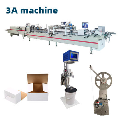 CQT-900 Arma de pulverización automática de adhesivos para cabeza de caja de cartón Máquina de pegado para la fabricación de cajas
