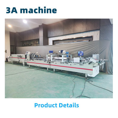 CQT-900 Máquina adhesora automática para la carpeta de la pistola de pulverización de cabeza para plegar y pegar cajas