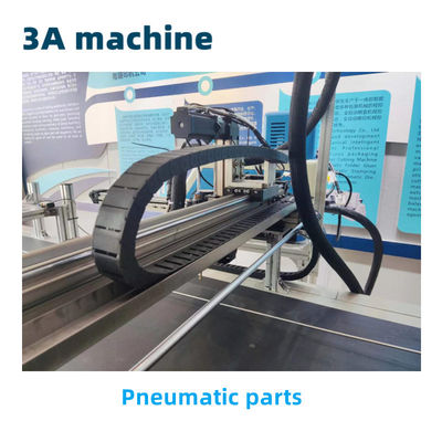 Máquina automática de pegamento de carpetas de cartón con fácil operación y material de embalaje de madera