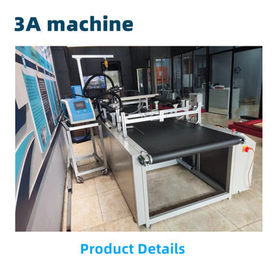 Máquina automática de pegamento de carpetas de cartón con fácil operación y material de embalaje de madera