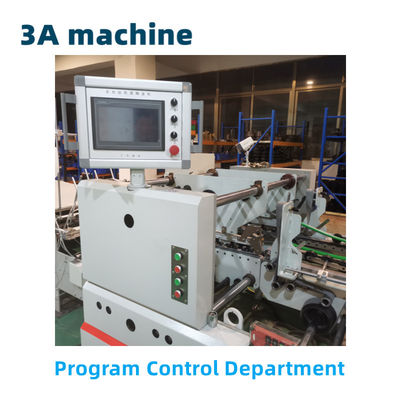 CQT-1300 Máquina automática de pegado de cajas onduladas para el plegado y pegado de 4 6 esquinas
