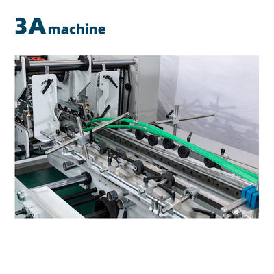 Máquina avanzada de pegado de carpetas CQT850 para 4 esquinas caja 6 esquinas caja de papel papel plegado