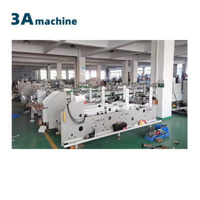 Máquina avanzada de pegado de carpetas CQT850 para 4 esquinas caja 6 esquinas caja de papel papel plegado