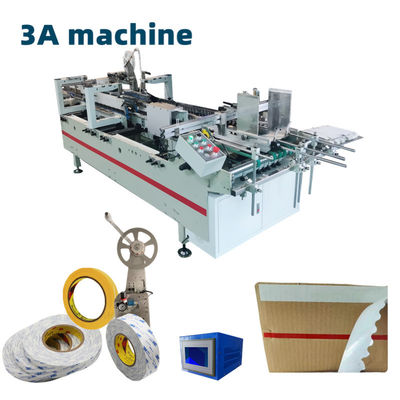 CQT-DSA2 Máquina de pegado adhesivo automático de madera de doble cara para pegado de cajas de duplex