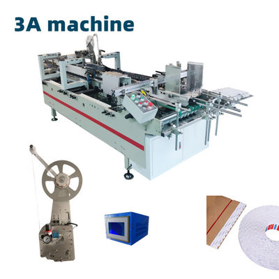 CQT-DSA2 Máquina de pegado adhesivo automático de doble cara para la condición de pegamento de carpetas