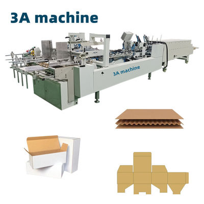 Máquina de pegamento automático neumático CQT-800WK-2 cartón cartón cartón corrugado