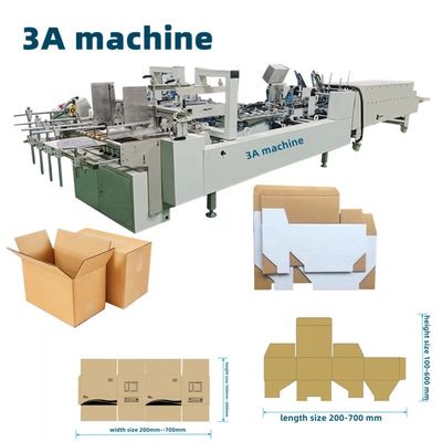 CQT-800WK-2 pegamento frío soluble en agua caja de papel corrugado piezas de repuesto de la máquina plegable
