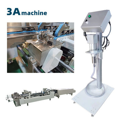 Máquina automática de adherencia de pegamento para carpeta de caja pegador plegable pegamento de fusión caliente máquina de pegado de caja