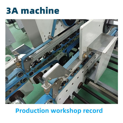 Máquina de pegado de cartón CQT-1300WK-2 para cajas pequeñas con pegamento frío soluble en agua