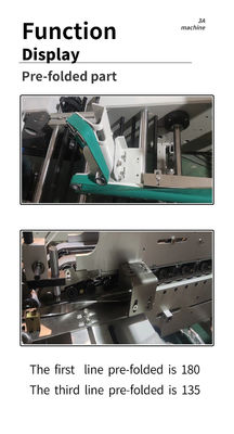 CQT-900 cajas plegables máquina tipo mejorado caja plegable pegamento para el embalaje de la caja fácil